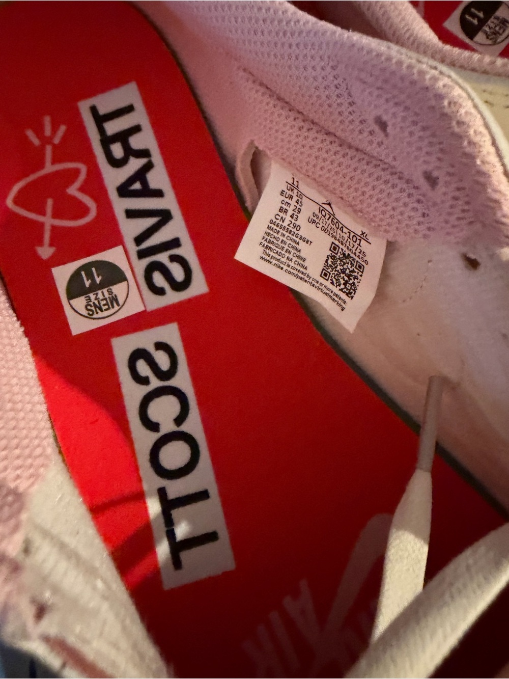 Air Jordan 1 low OG SP Travis Scott ‘Tropical Pink’-men’s 11 - Picture 6 of 12